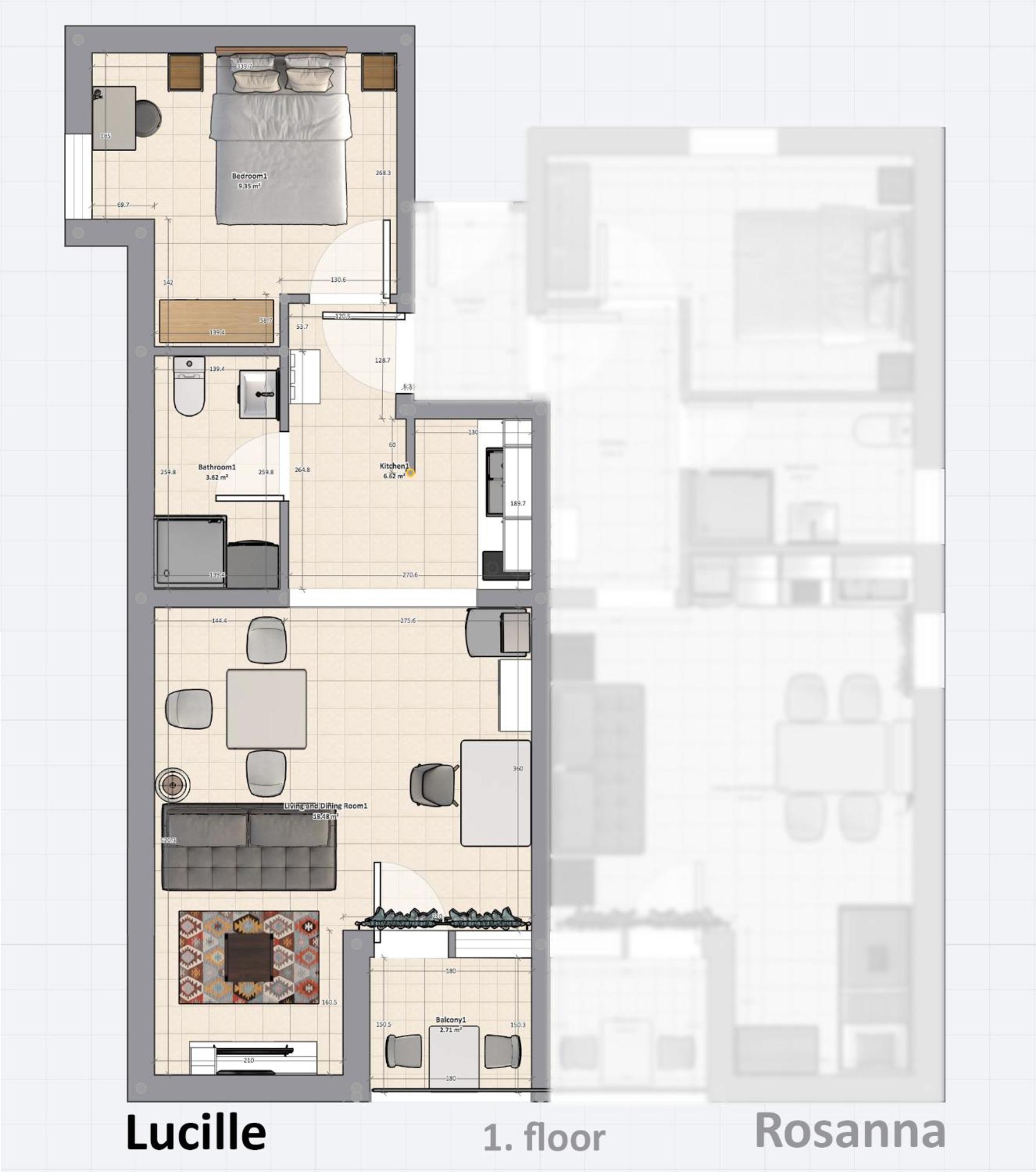 Apartment Lucille In Center Of غاباس المظهر الخارجي الصورة